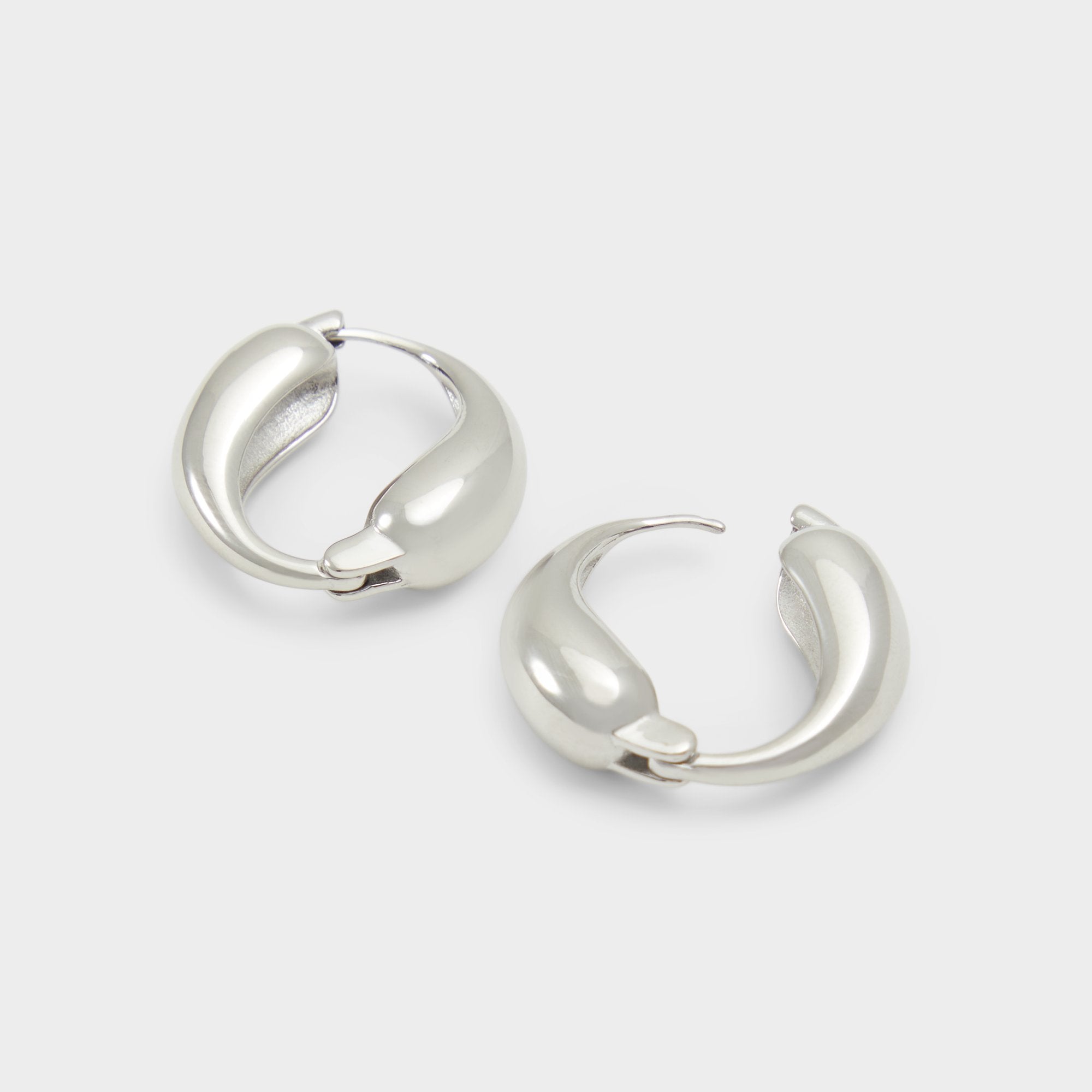 Cristyna Silver Women's Earrings - Hoop earrings