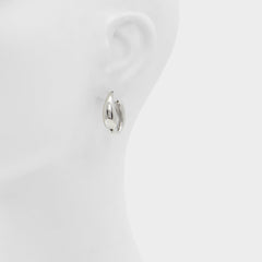 Cristyna Silver Women's Earrings - Hoop earrings