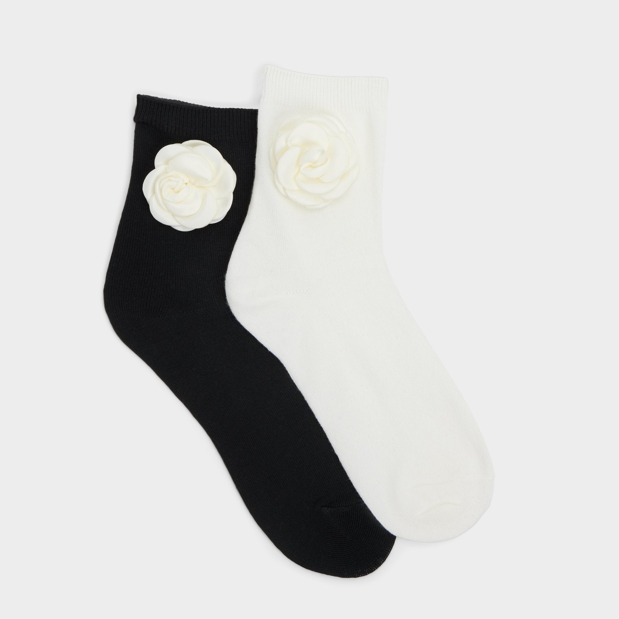 Rosettesocks Black/White Women's Socks - Socks