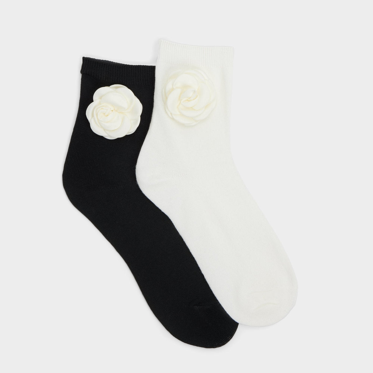 Rosettesocks Black/White Women's Socks - Socks