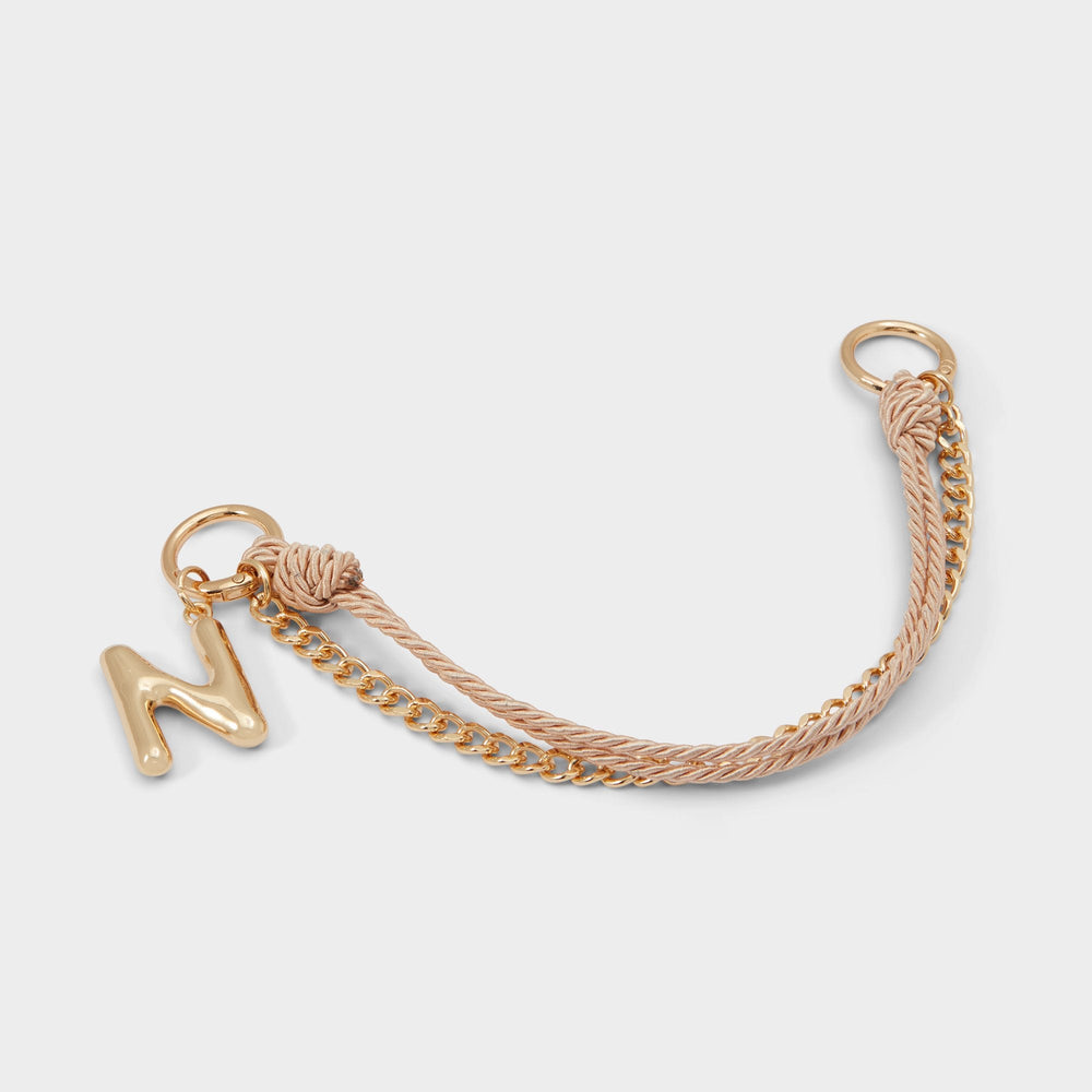 Alphabet Gold Women's Bag Charms & Keychains - Bag charm