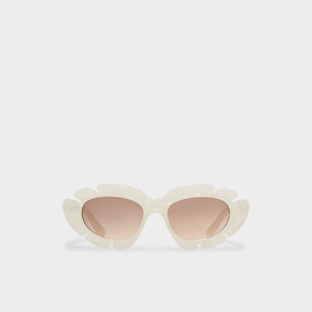 Caumasee White Women's Cat eye - Cat eye sunglasses