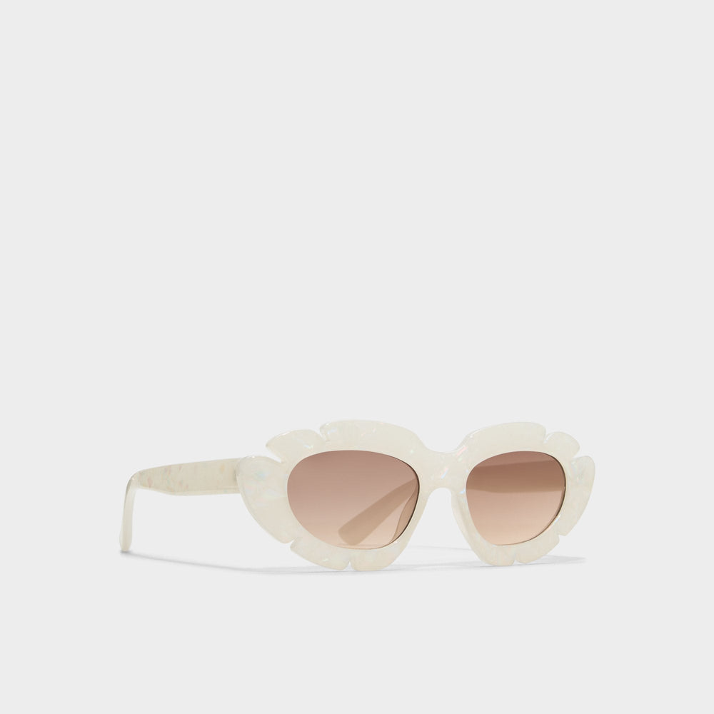 Caumasee White Women's Cat eye - Cat eye sunglasses