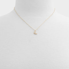 Lassolove Gold/Clear Multi Women's Necklaces - Pendant necklace