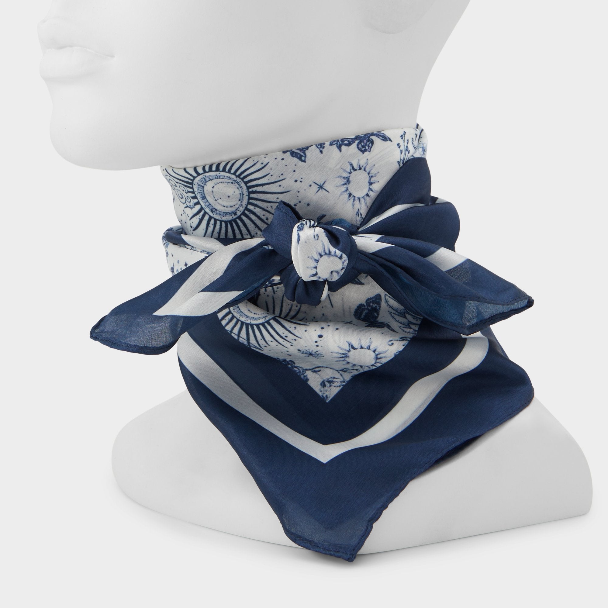 Wilse Navy Women's Scarves - Scarf