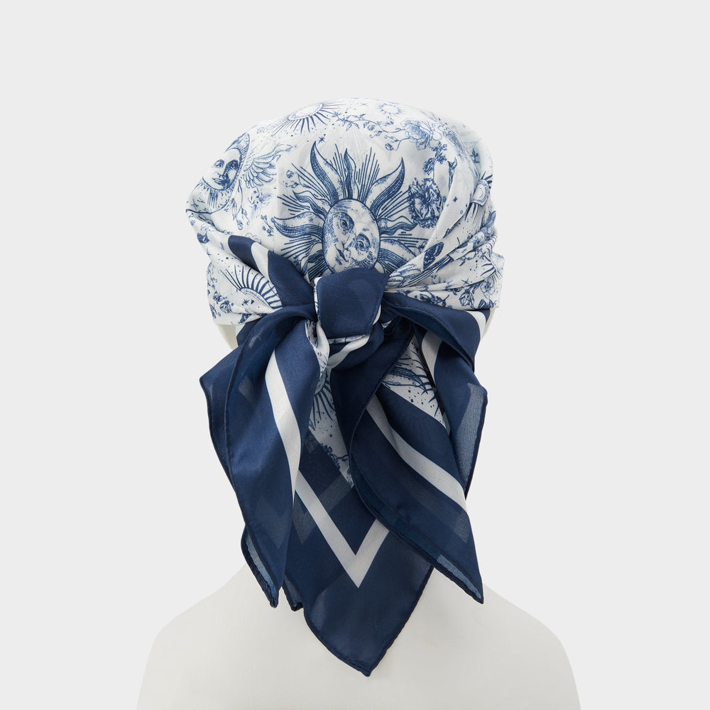 Wilse Navy Women's Scarves - Scarf