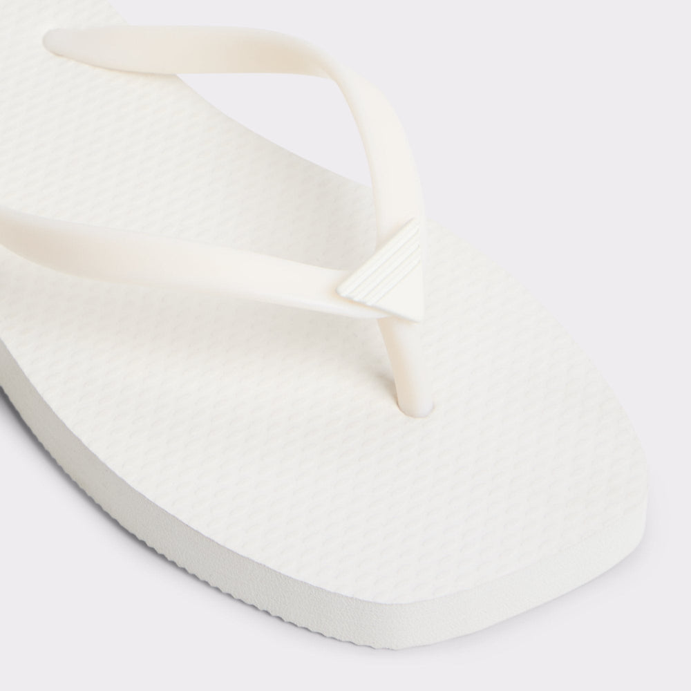 Beachready White Women's Jelly Sandals & Flip Flops - Flip flop