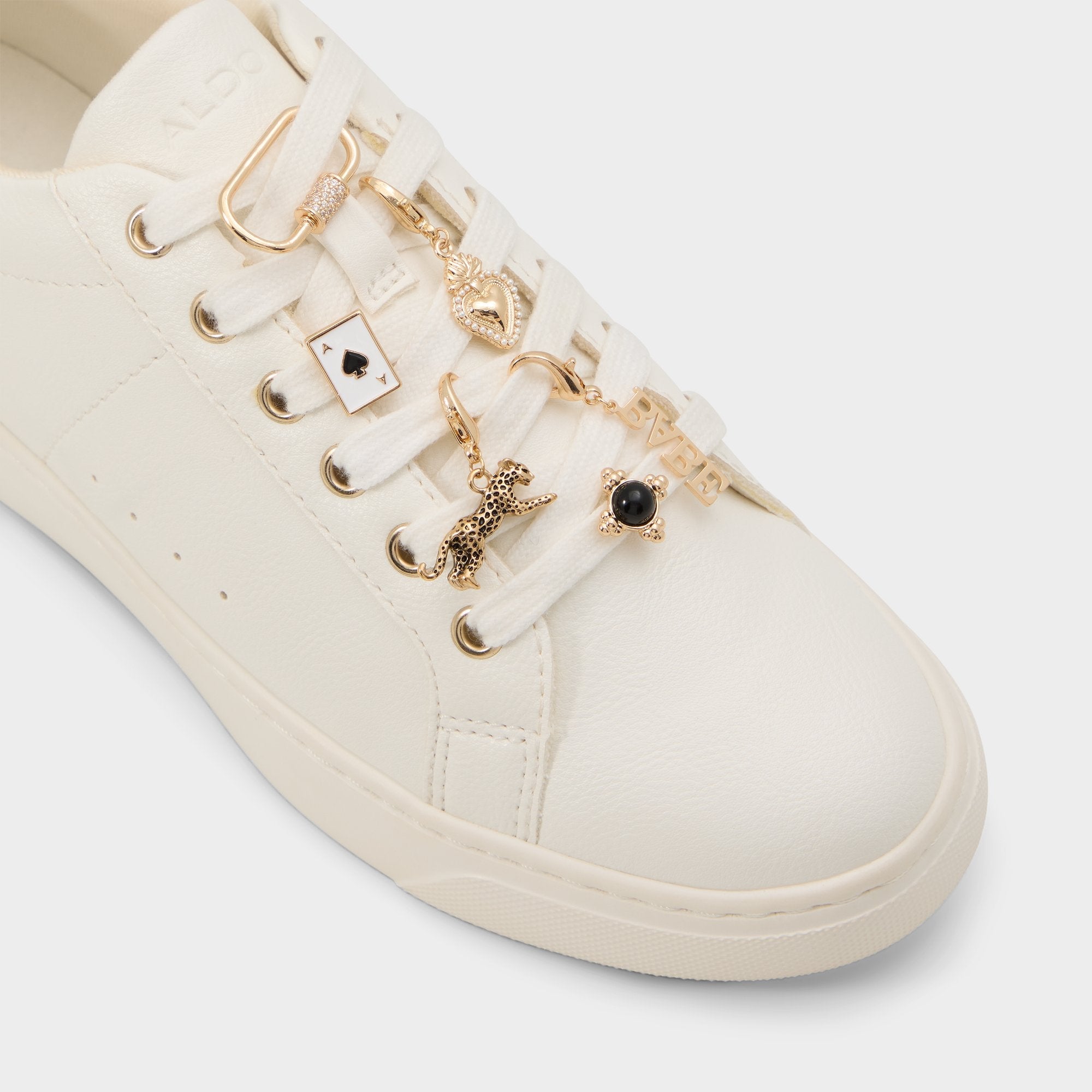 Wildcard in Black Gold Multi - Shoe charms