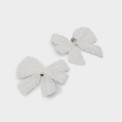 Laboucle White Women's Shoe Charms & Laces - Shoe accessory