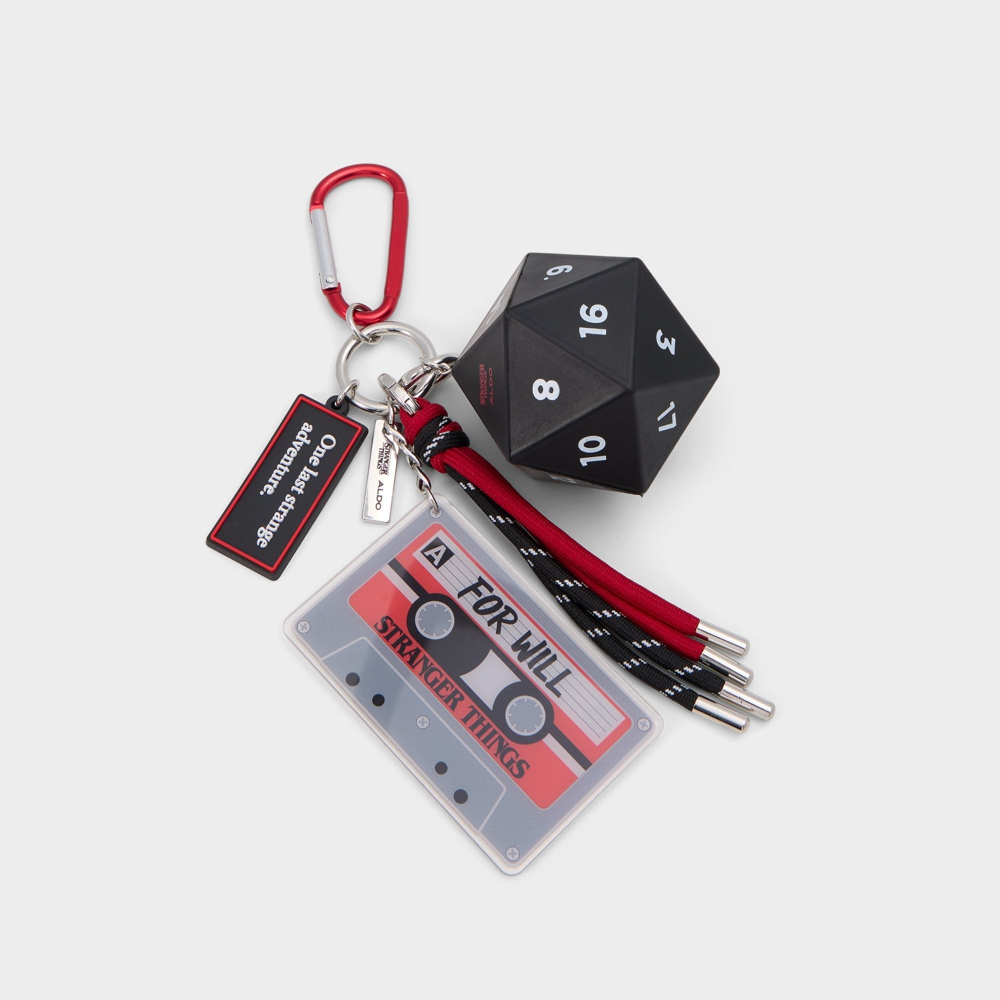Mixtape in Red - Bag charm