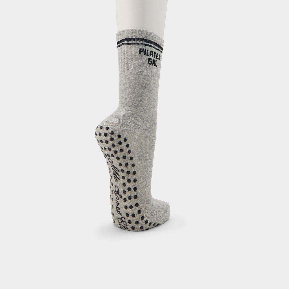 Pilatesclub in Grey - Pilates socks