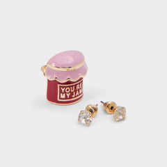 Snugglepop in Light Pink - Bag charm