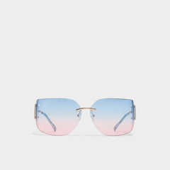 Pigowenx Light Blue Women's Square - Square sunglasses