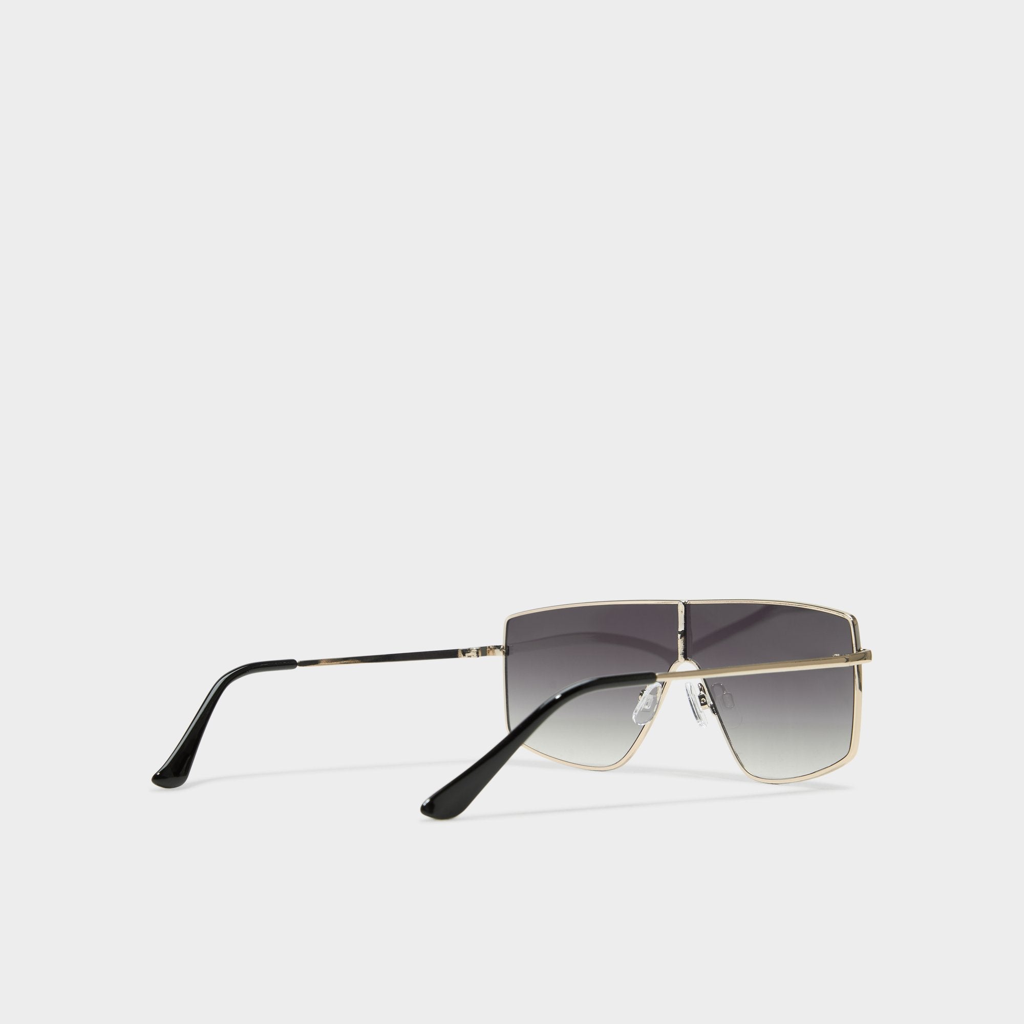 Priren Black/Gold Multi Women's Shield - Shield sunglasses