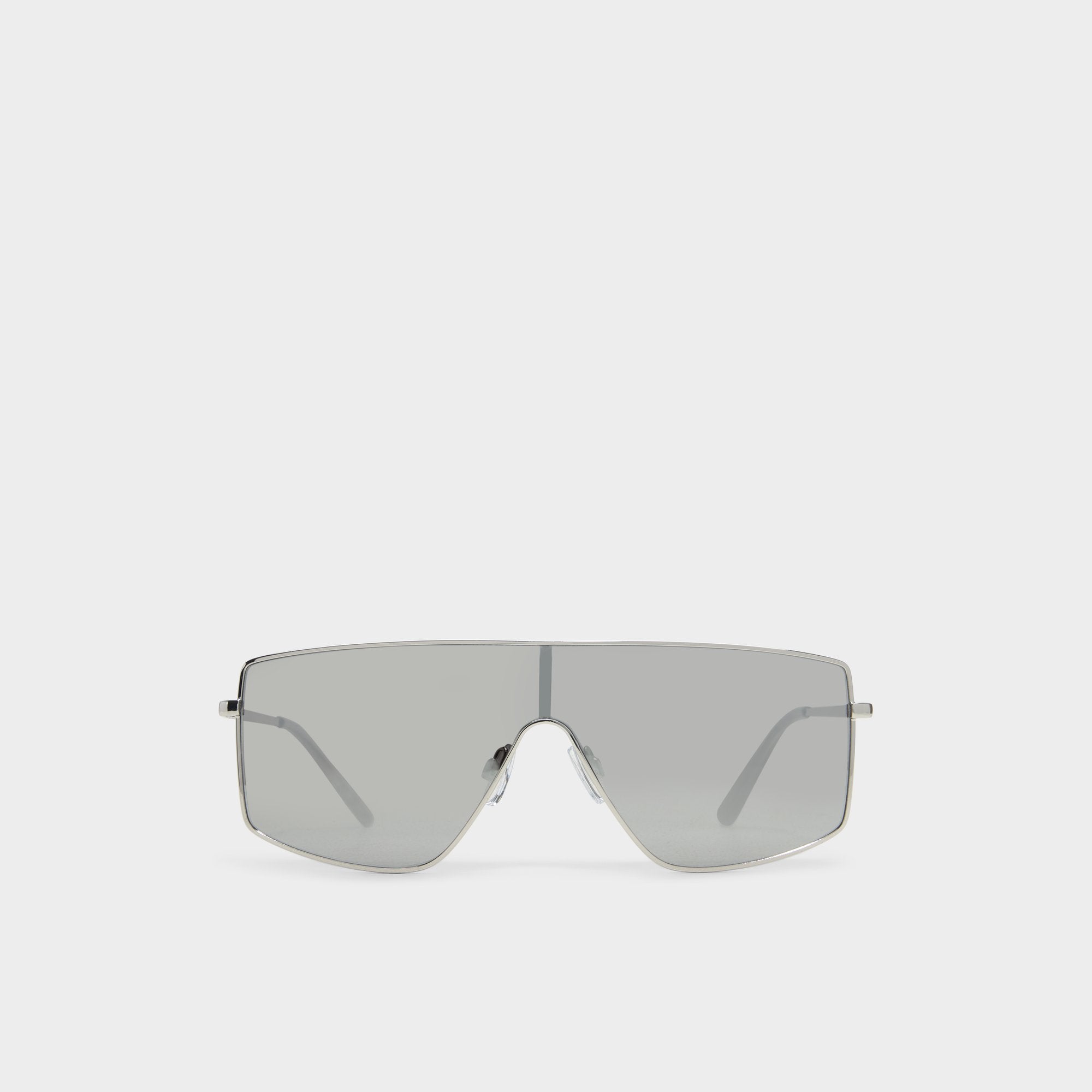 Priren Silver Women's Shield - Shield sunglasses