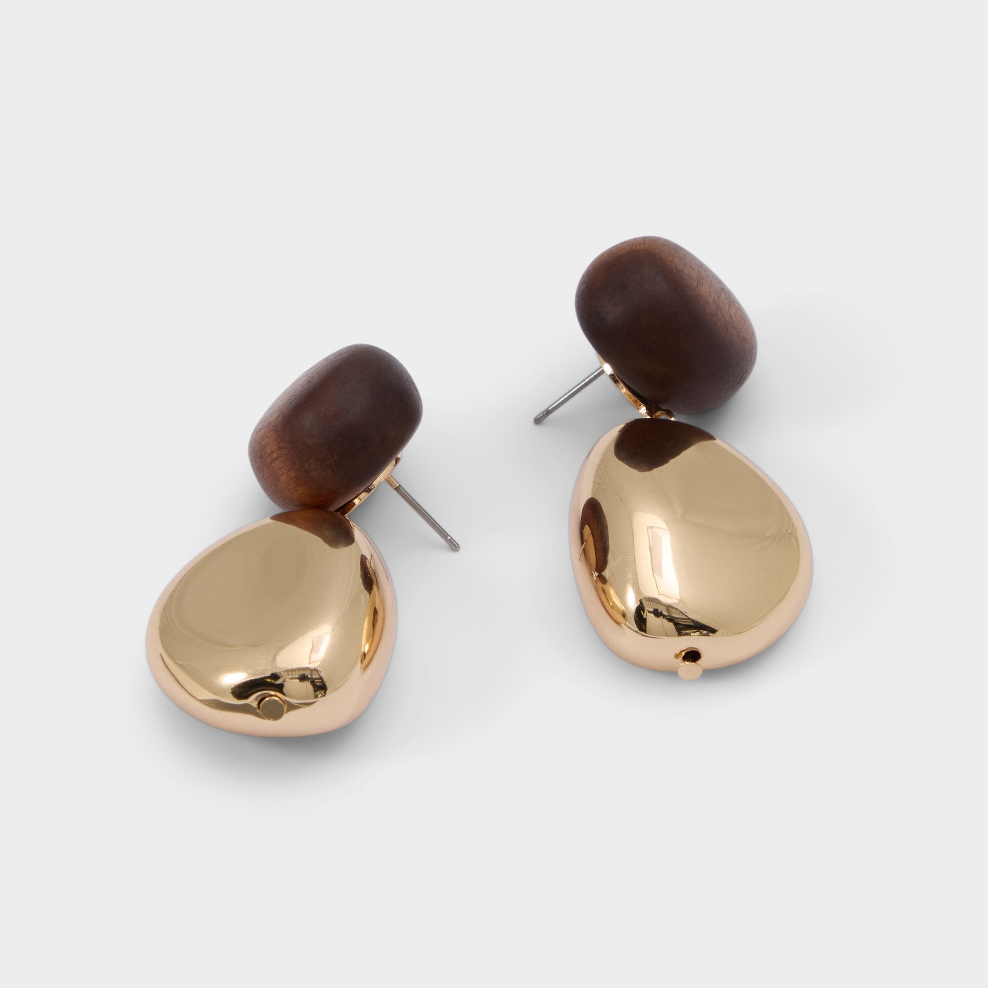 Teyrra in Other Brown - Chandelier earrings