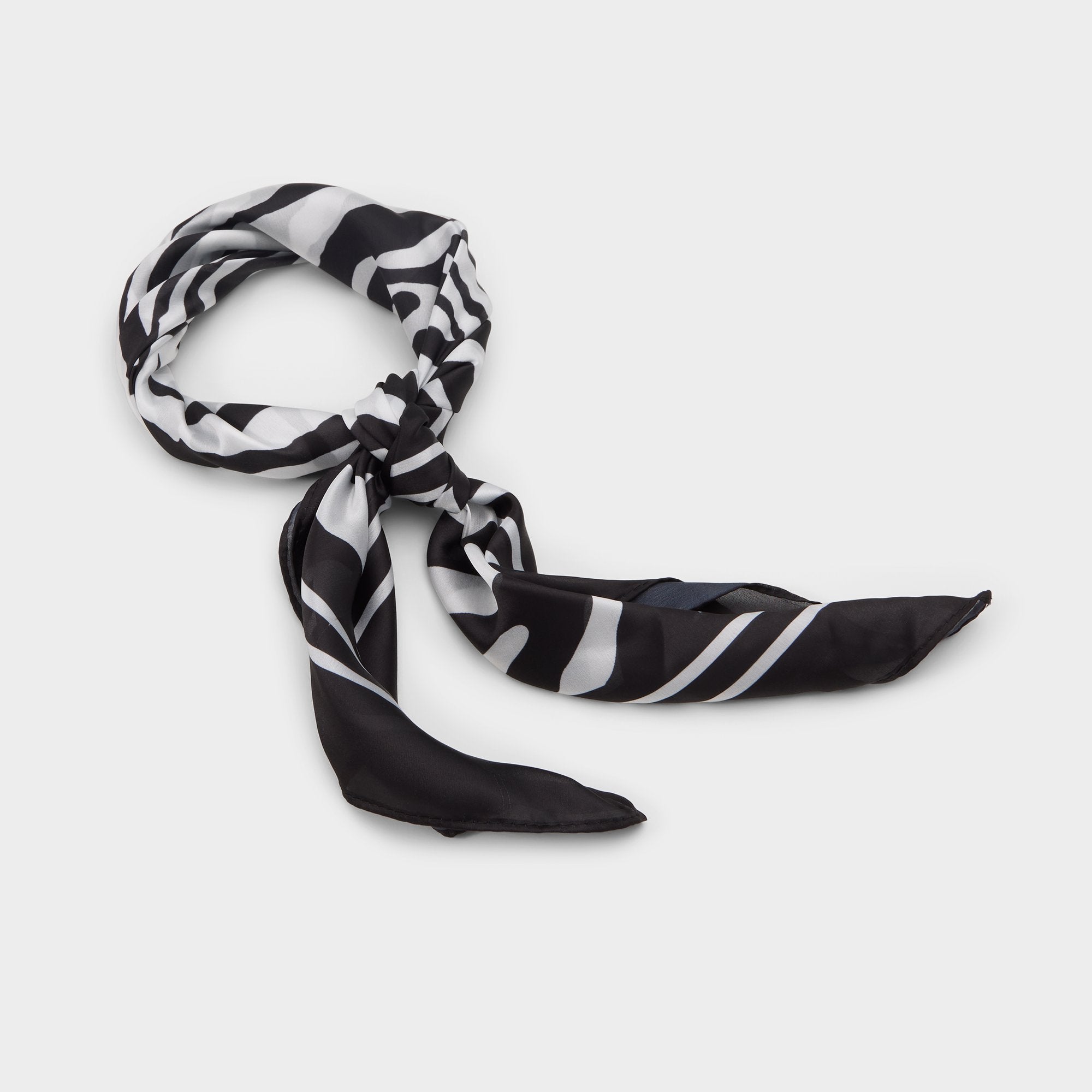 Zebria Black/White Women's Scarves - Scarf