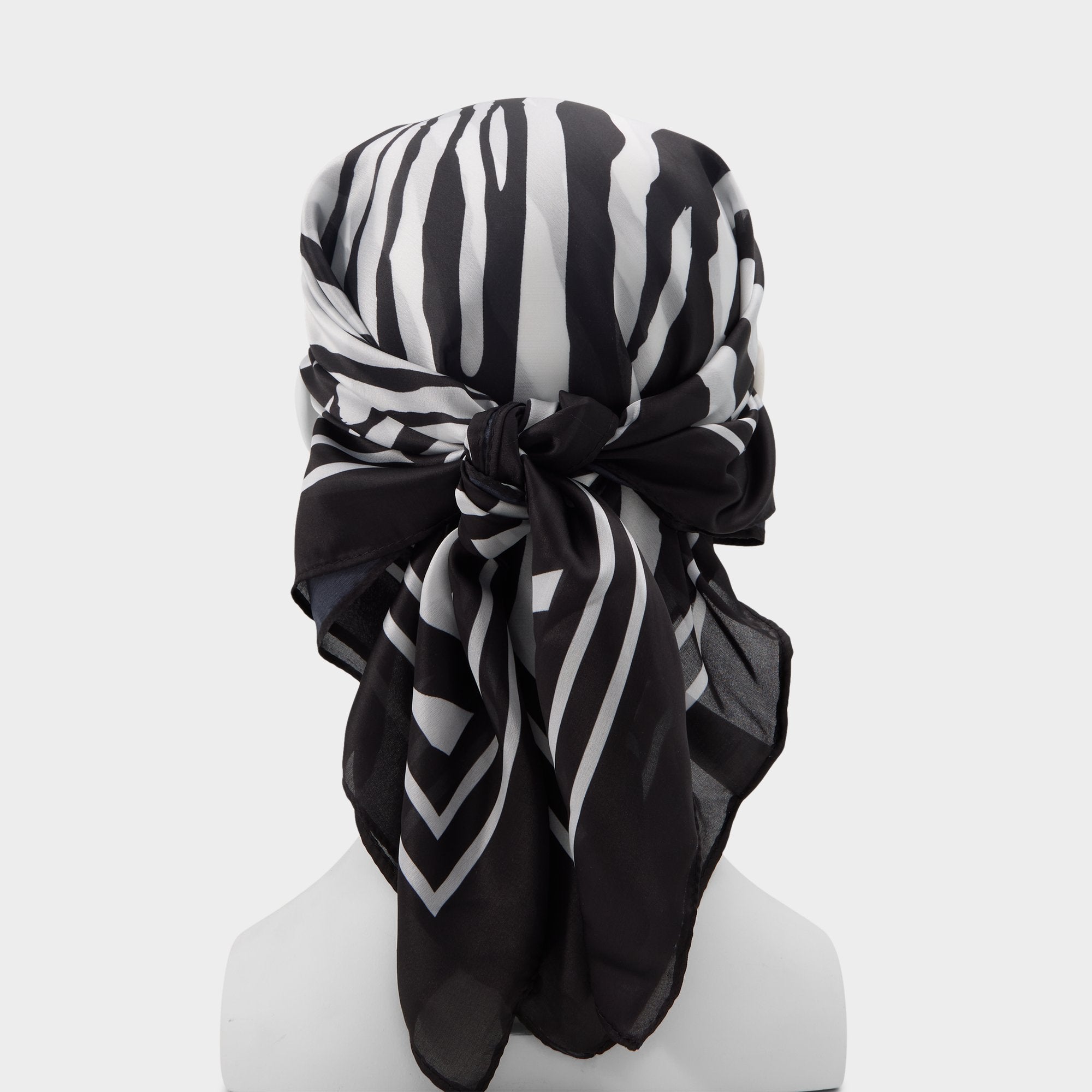 Zebria Black/White Women's Scarves - Scarf