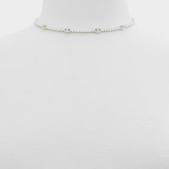 Elbaeraen in Silver Clear Multi - Choker necklace