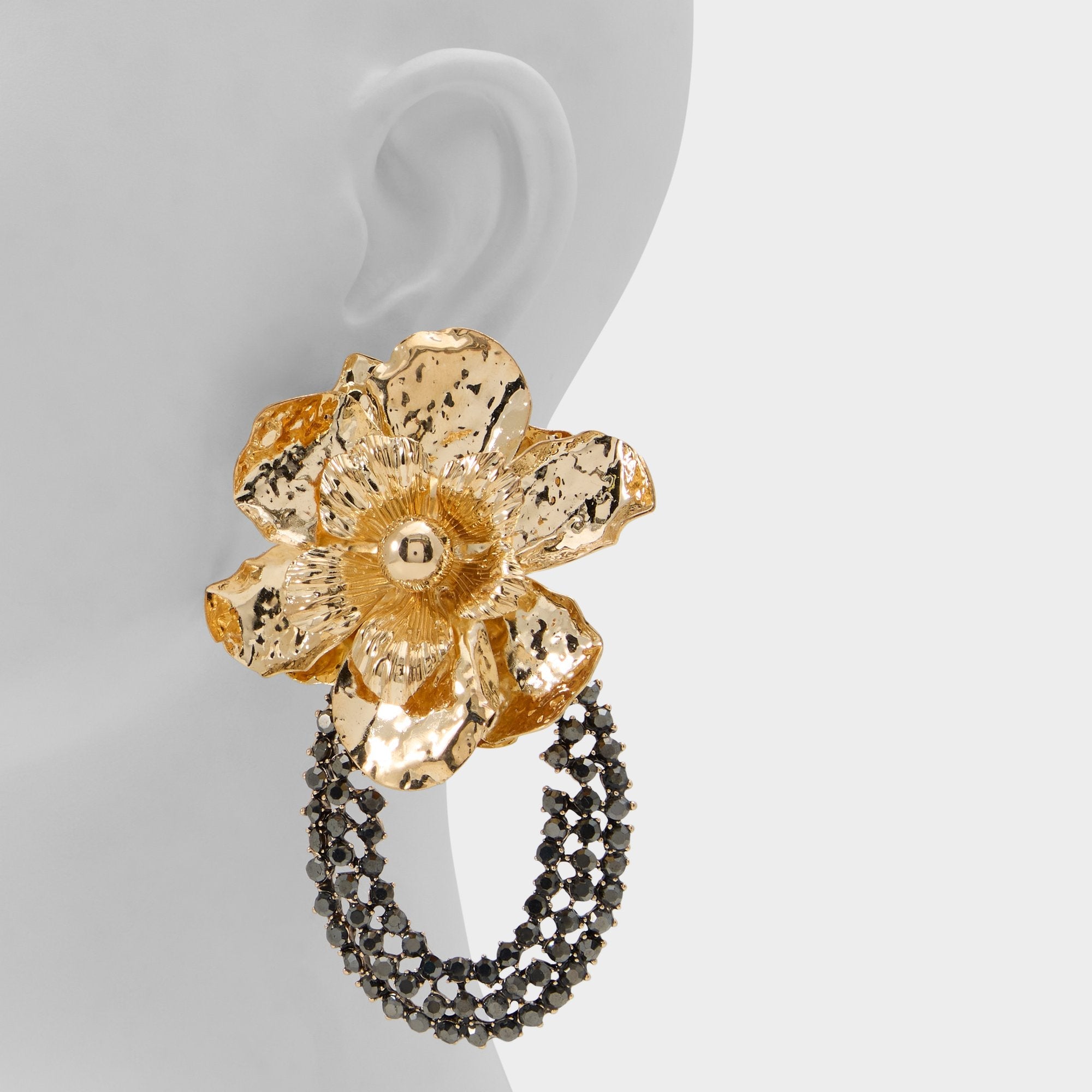 Florabella in Grey - Chandelier earrings