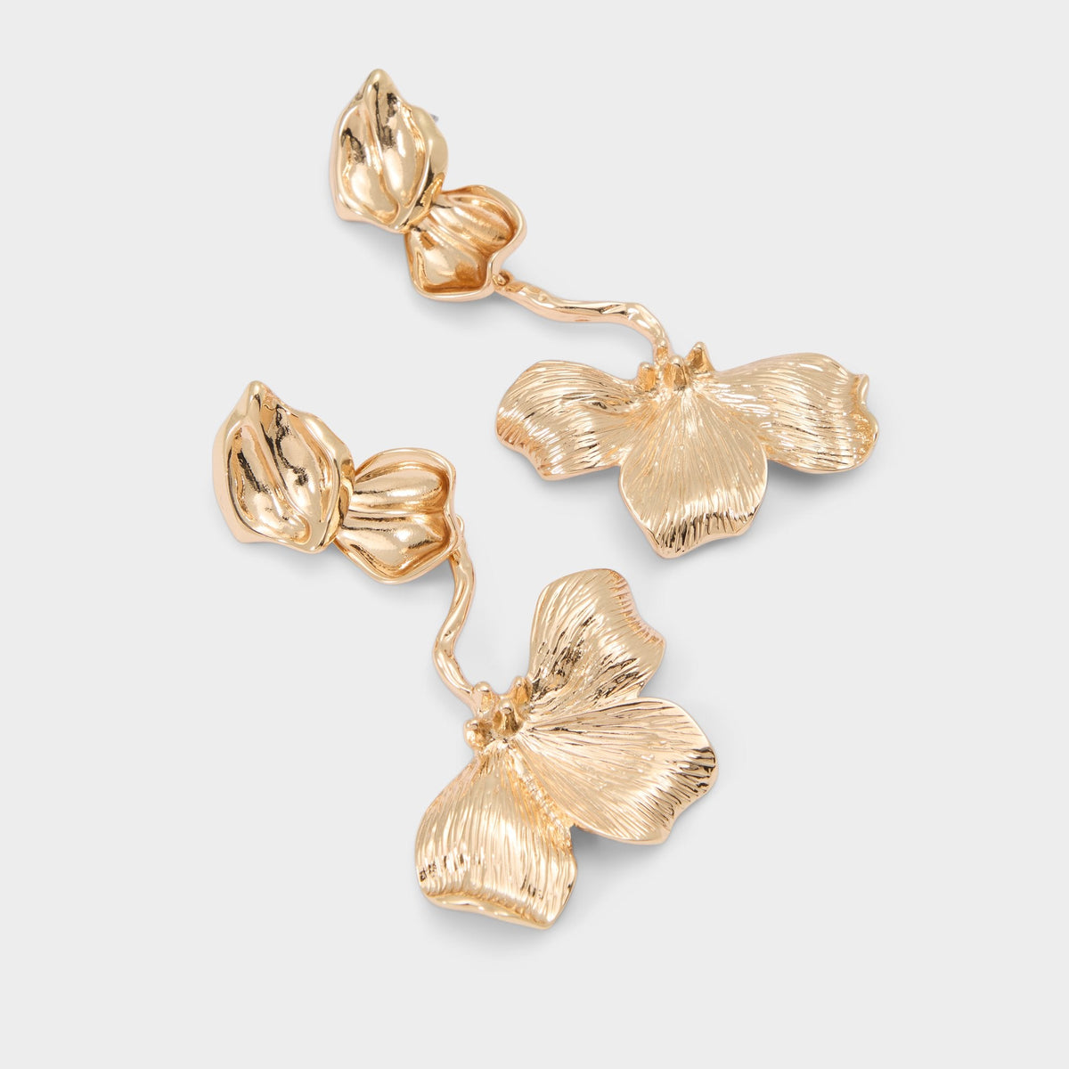 Gaiya in Gold Clear Multi - Statement earrings