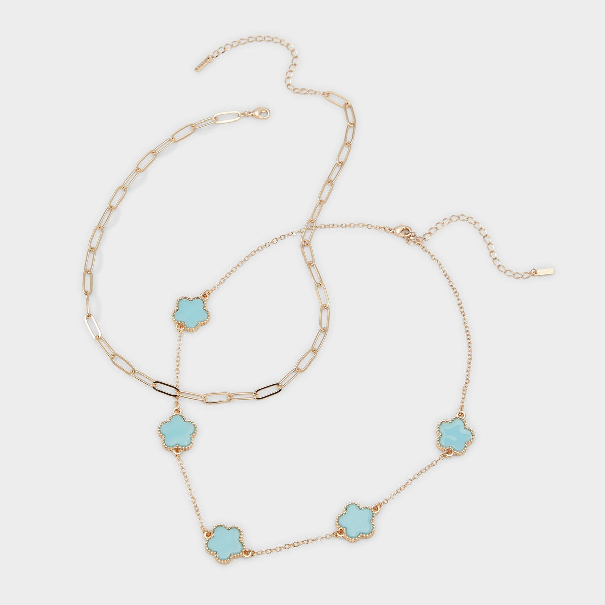 Feelinblue Turquoise Women's Necklaces - Layered necklace