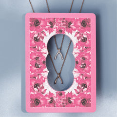 Makeawish Gold/Clear Multi Women's Necklaces - Gift set