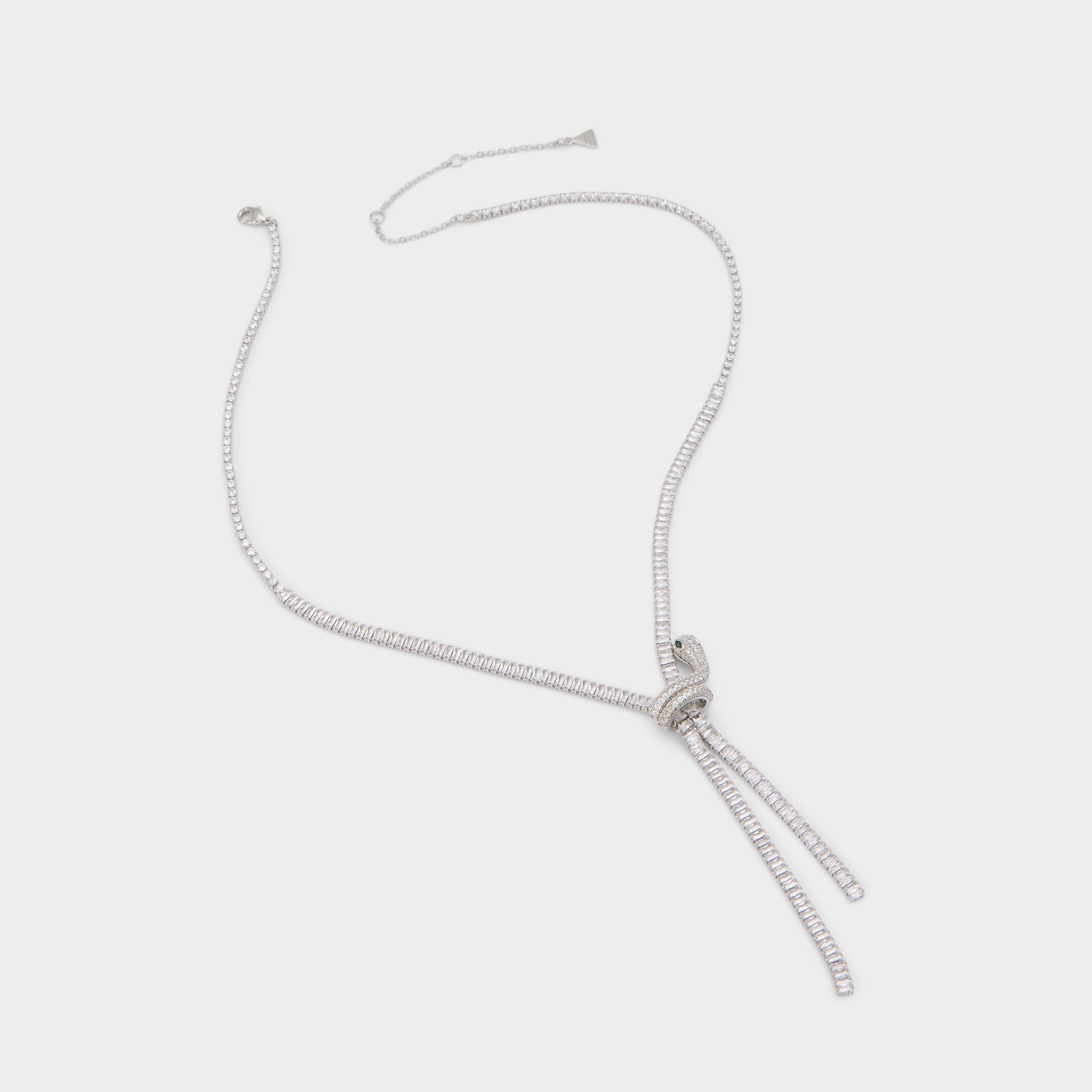 Venomarra in Silver Clear Multi - Statement necklace