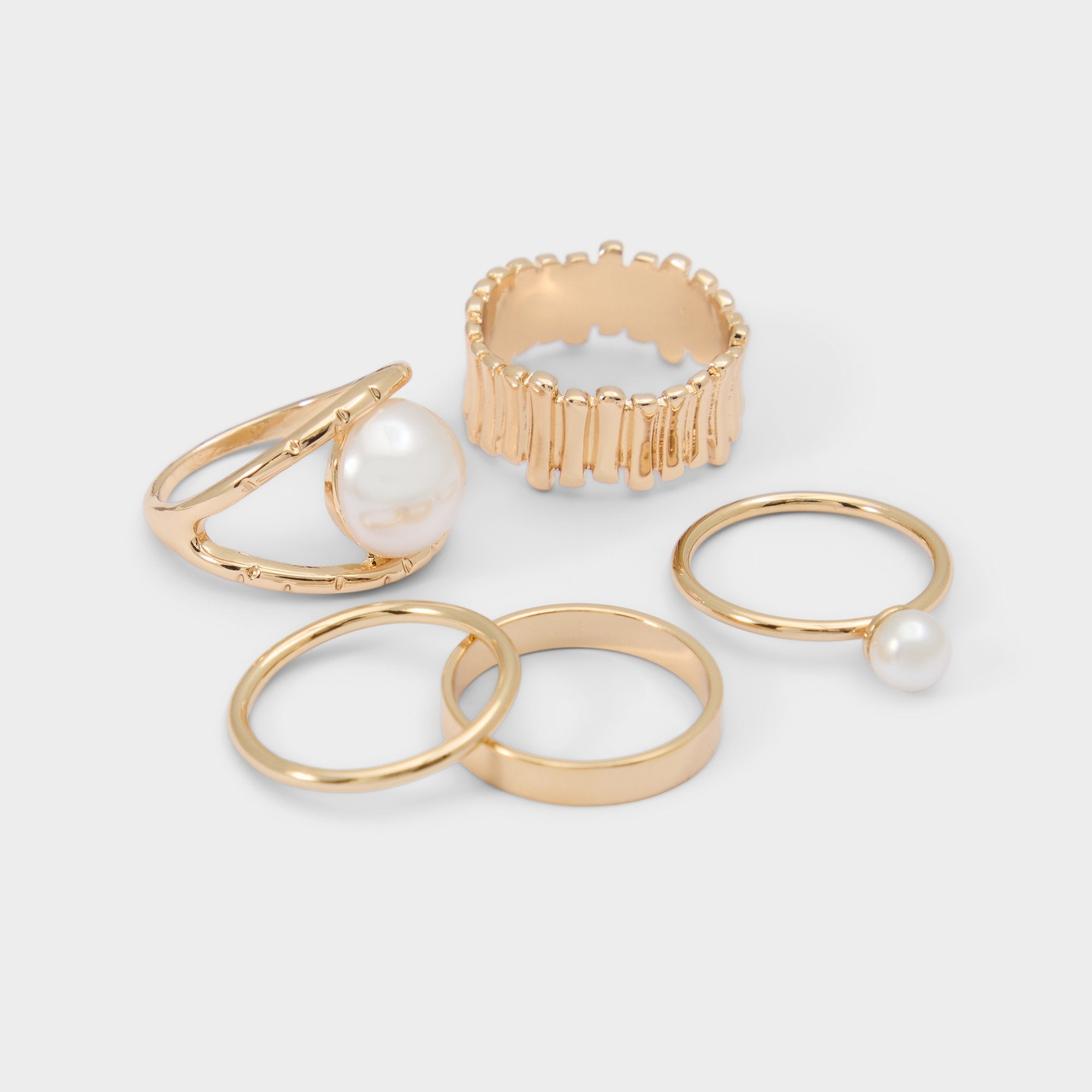 Adweli in Ice - Stackable rings