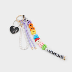 Thegoodvibes in Bright Multi - Bag charm