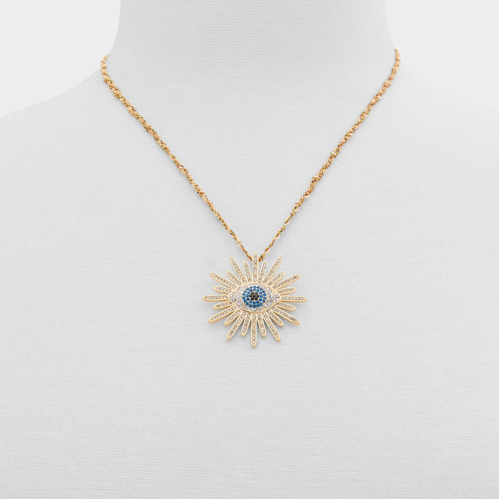 Intentionss in Dark Blue - Pendant necklace