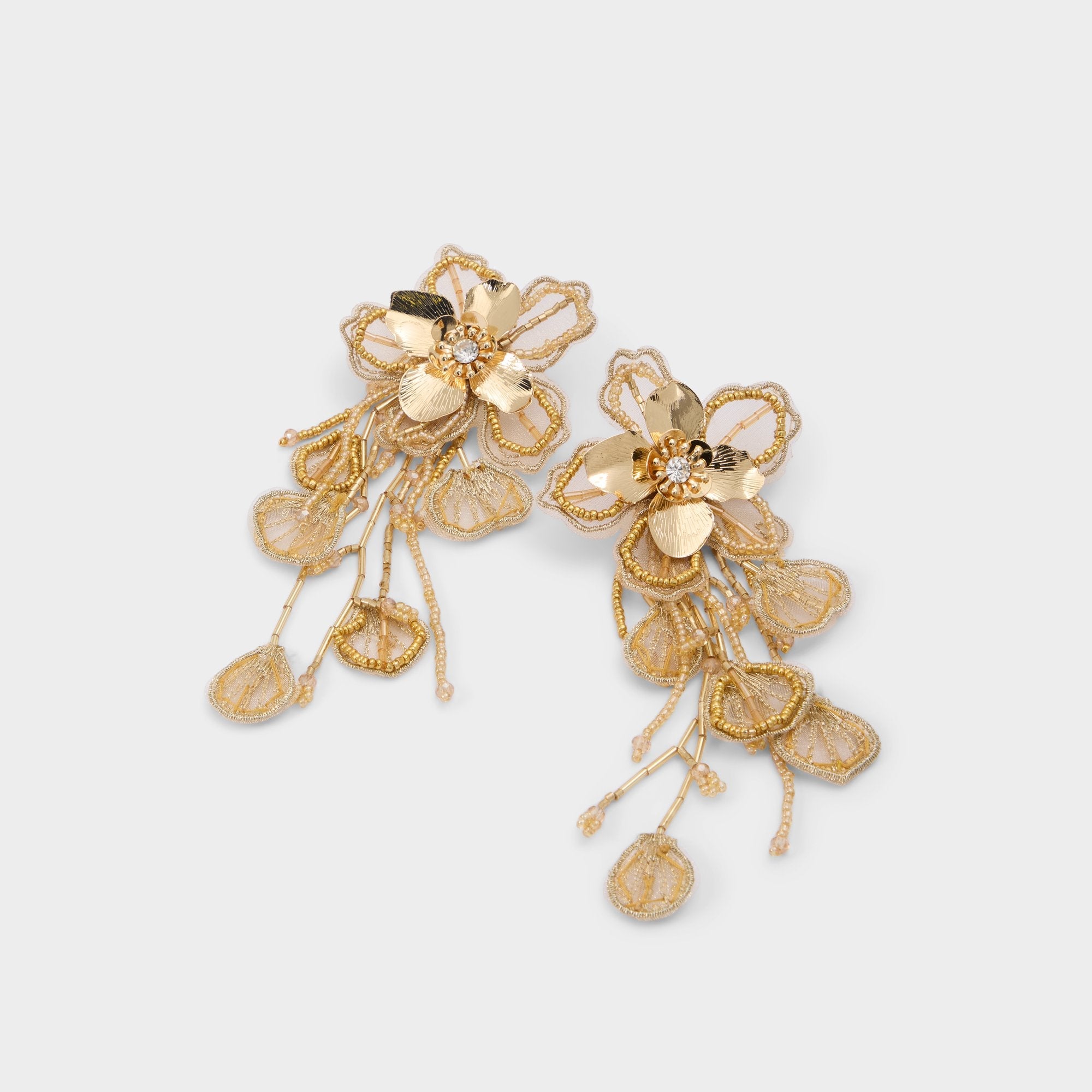 Florify in Gold - Statement earrings