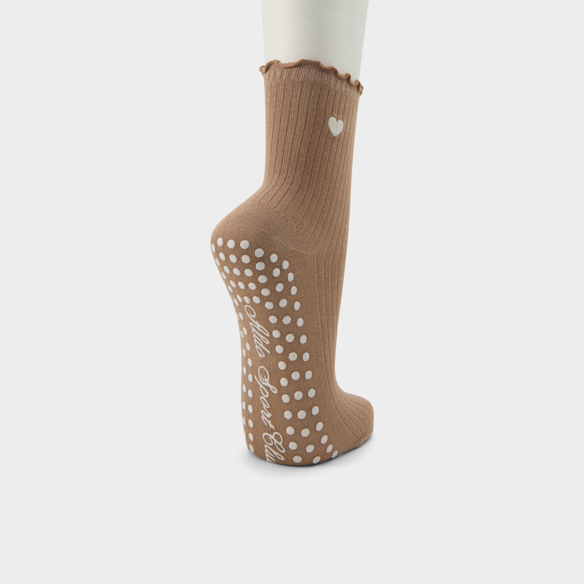 Pilatesock in Dark Beige - Pilates socks
