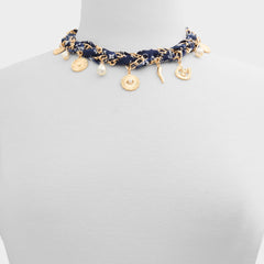 Goodluckcharms Navy Women's Necklaces - Charm necklace