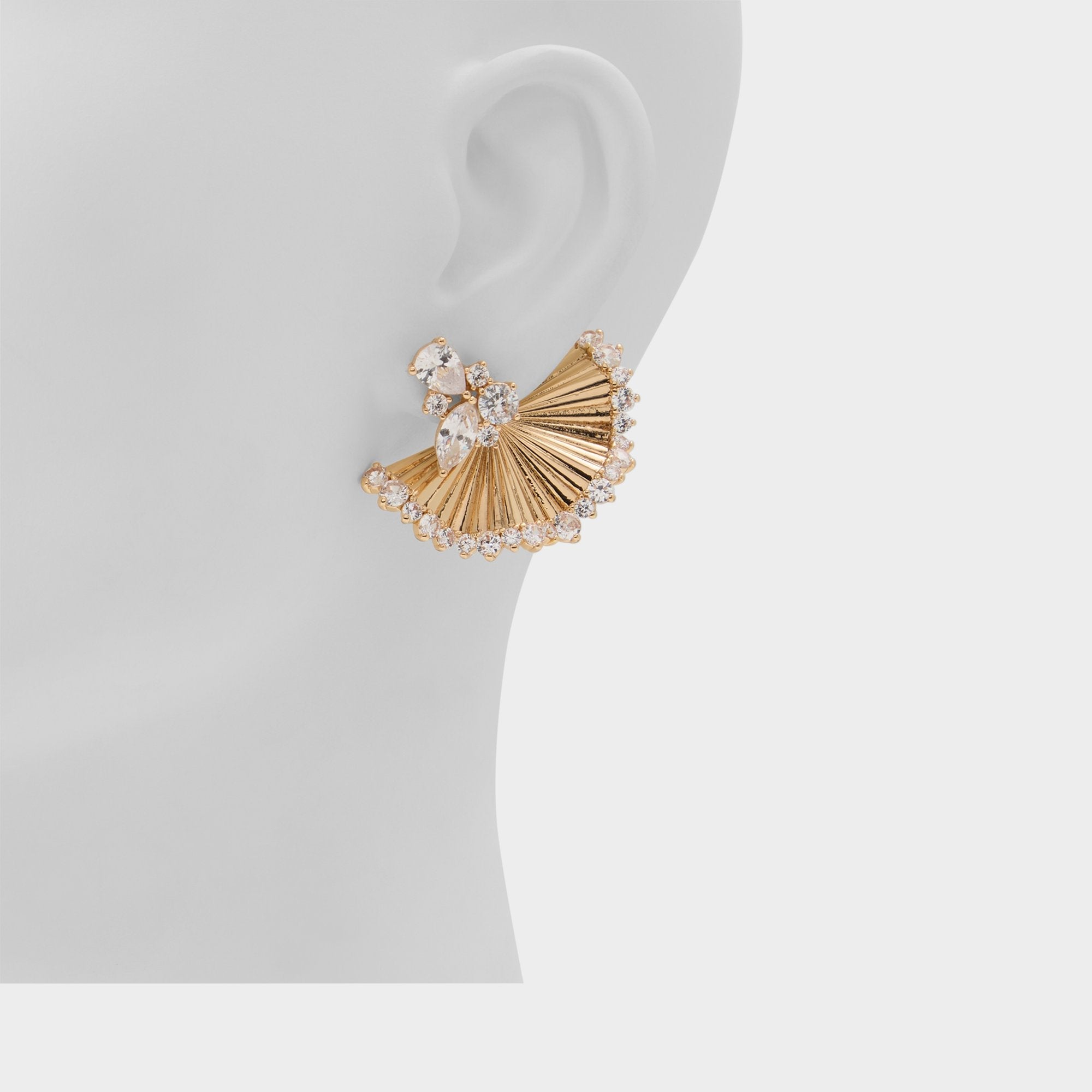 Fariaria in Gold Clear Multi - Earrings