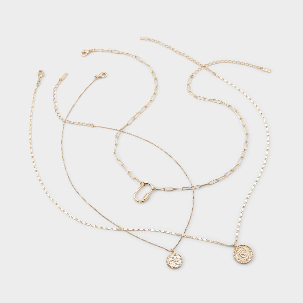 Intuition Gold Women's Necklaces - Layered necklace