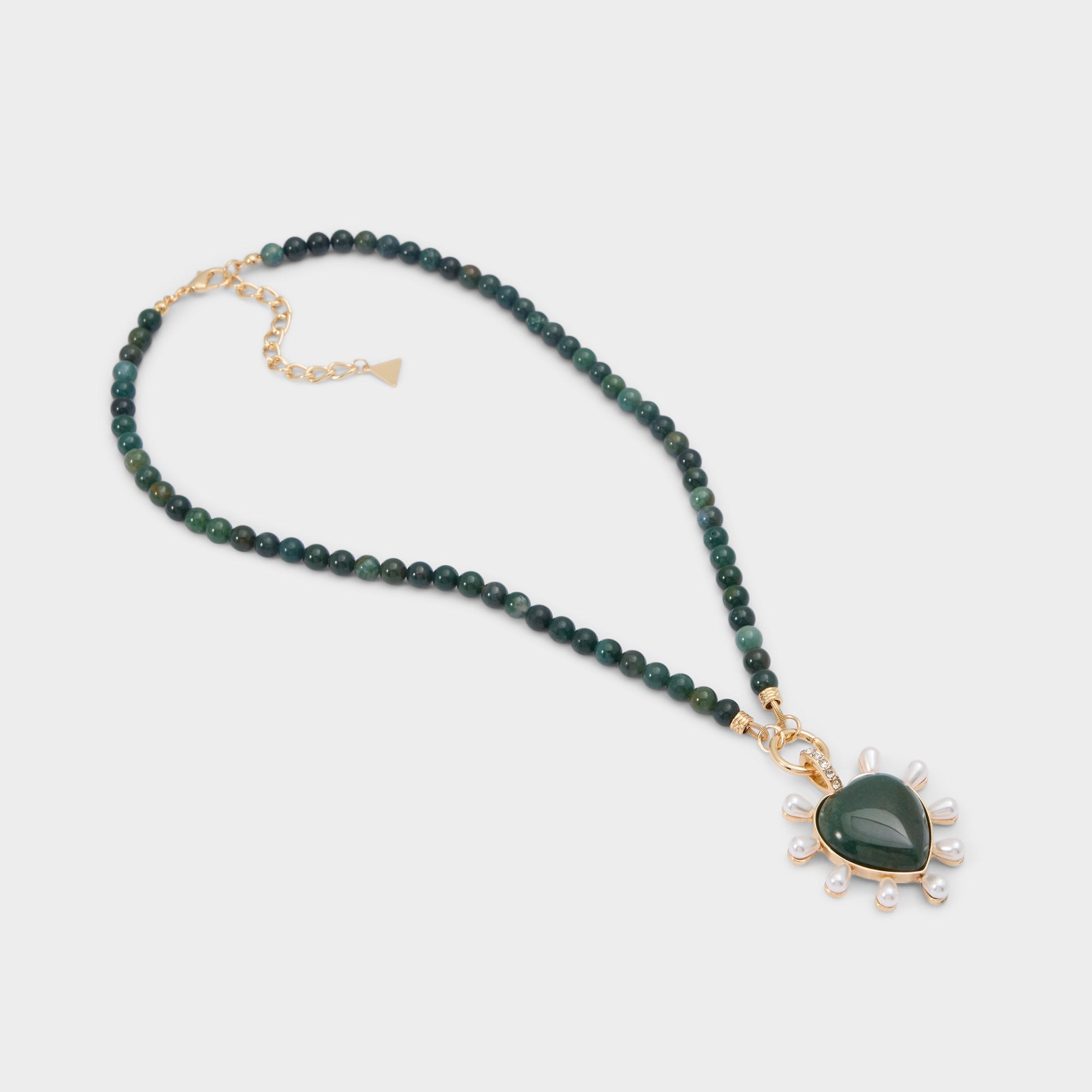 Preciousheart in Dark Green - Necklace