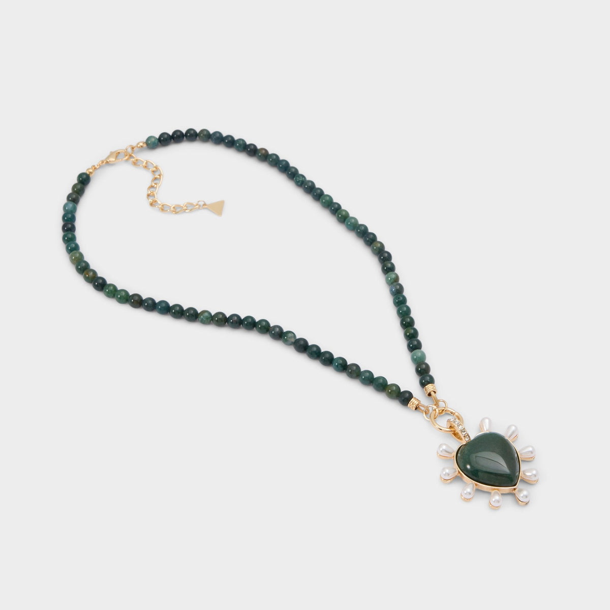 Preciousheart in Dark Green - Necklace