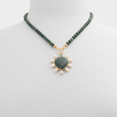 Preciousheart in Dark Green - Necklace