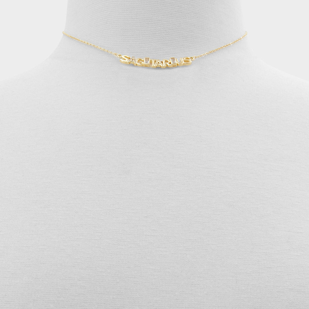 Starsigns Gold Women's Cubic Zirconia - Necklace