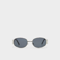 Unirerin Silver Women's Round - Round sunglasses