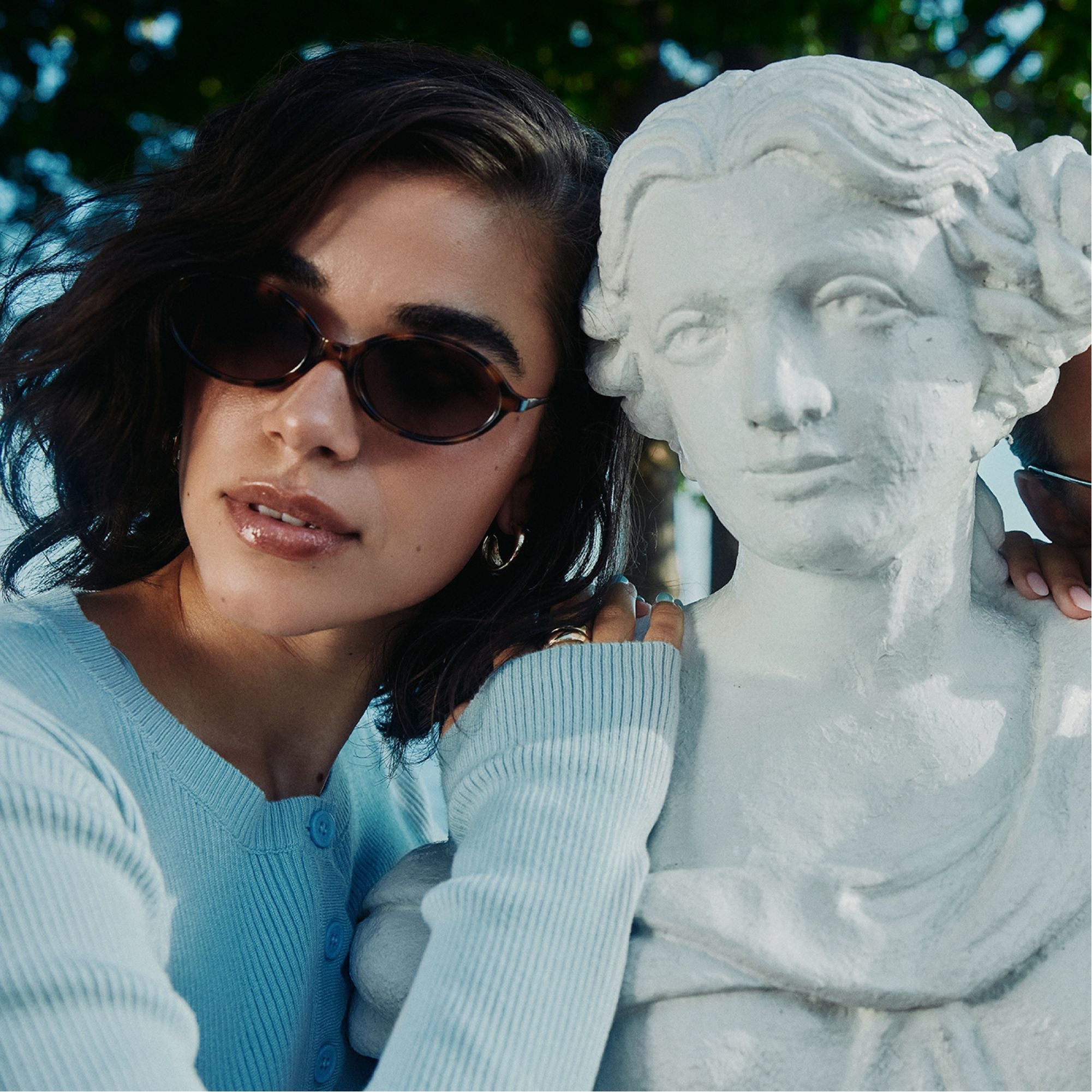 Javona Other Brown Women's Square - Round sunglasses