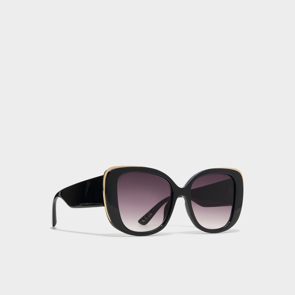 Dorkayx Black/Gold Multi Women's Square - Square sunglasses
