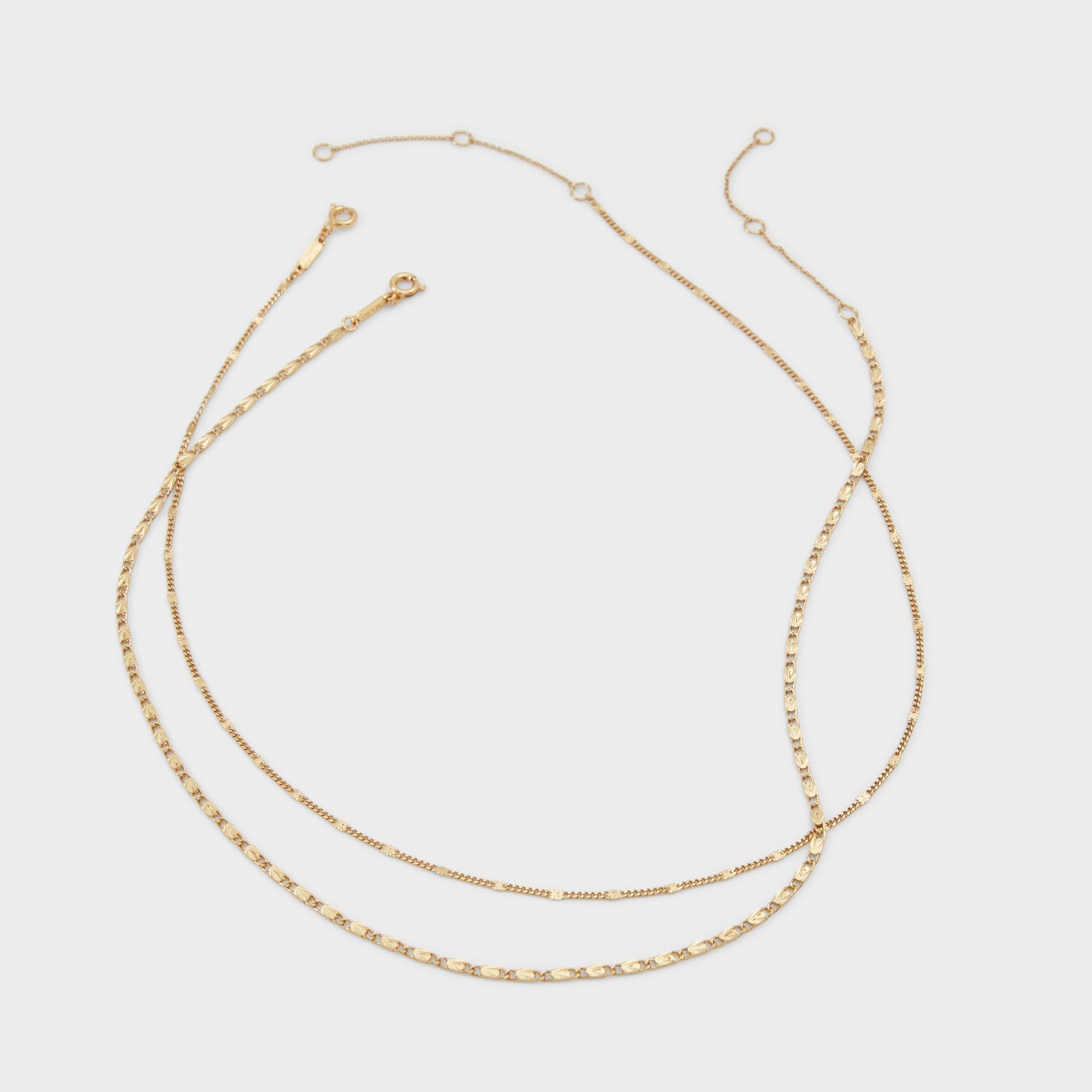 Rilara Gold Women's Necklaces - Layered necklace