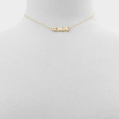 Starsigns Gold Women's Cubic Zirconia - Necklace