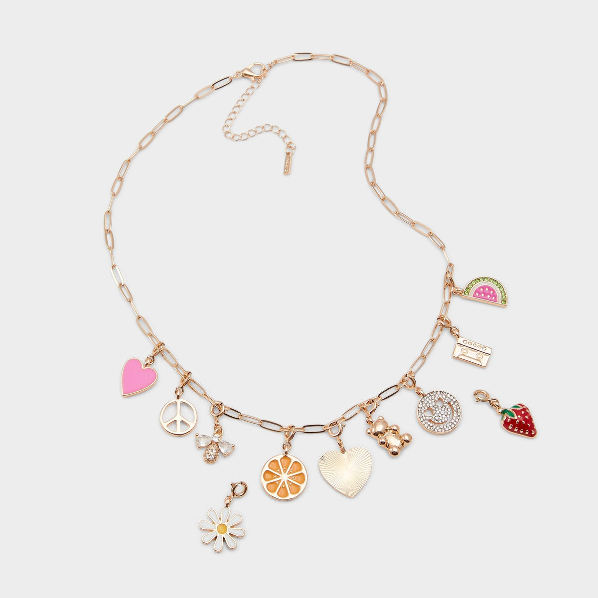Charmcrazy Bright Multi Women's Necklaces - Charm necklace