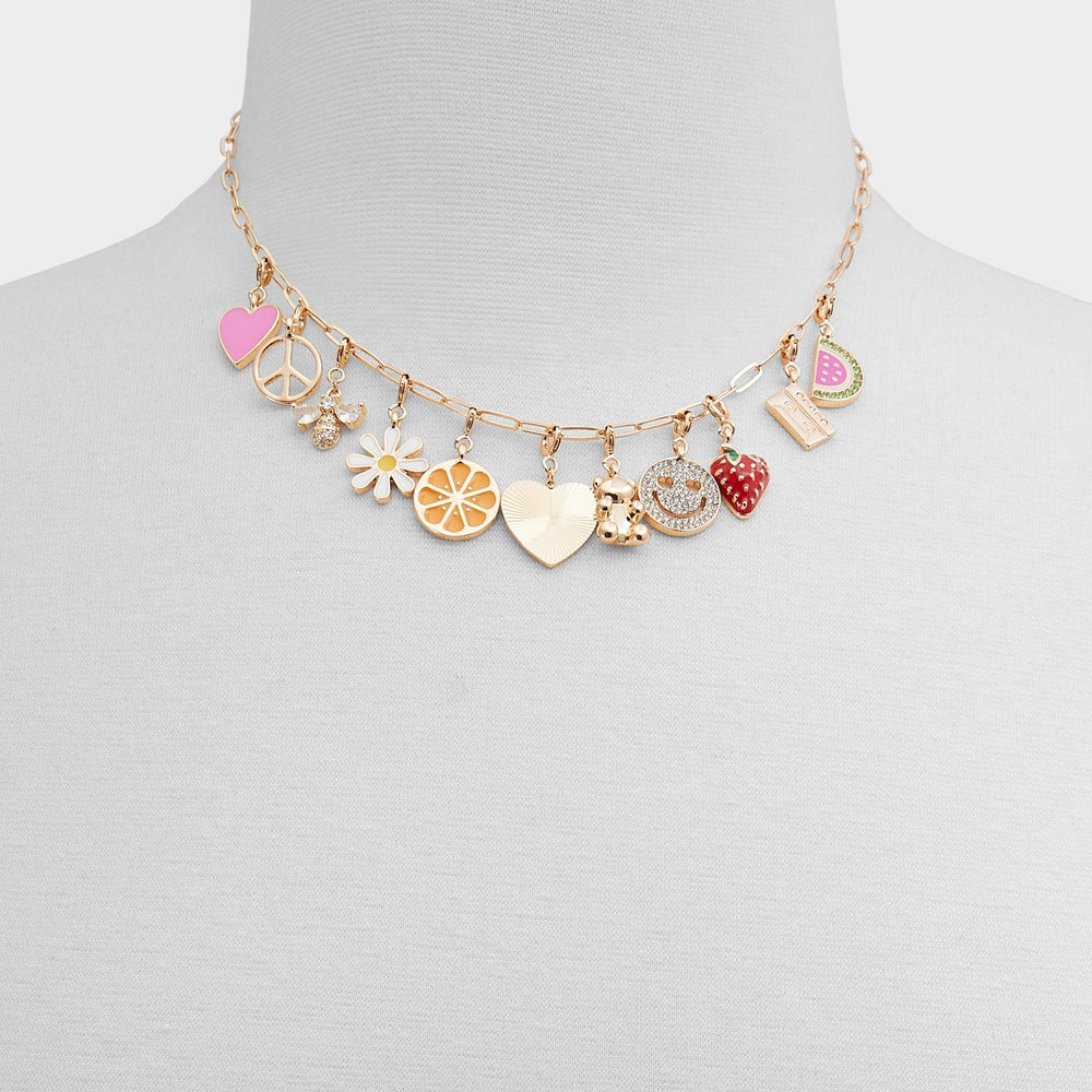 Charmcrazy Bright Multi Women's Necklaces - Charm necklace