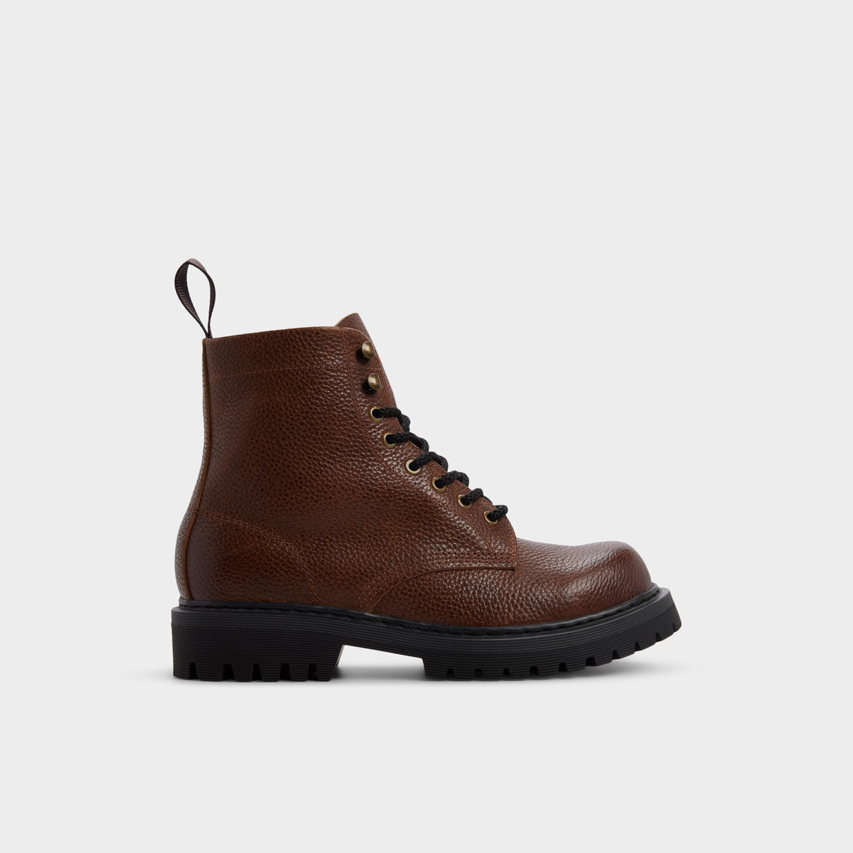 Lug sole Doublezero in Dark Brown - Combat boot