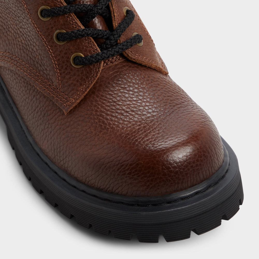 Lug sole Doublezero in Dark Brown - Combat boot