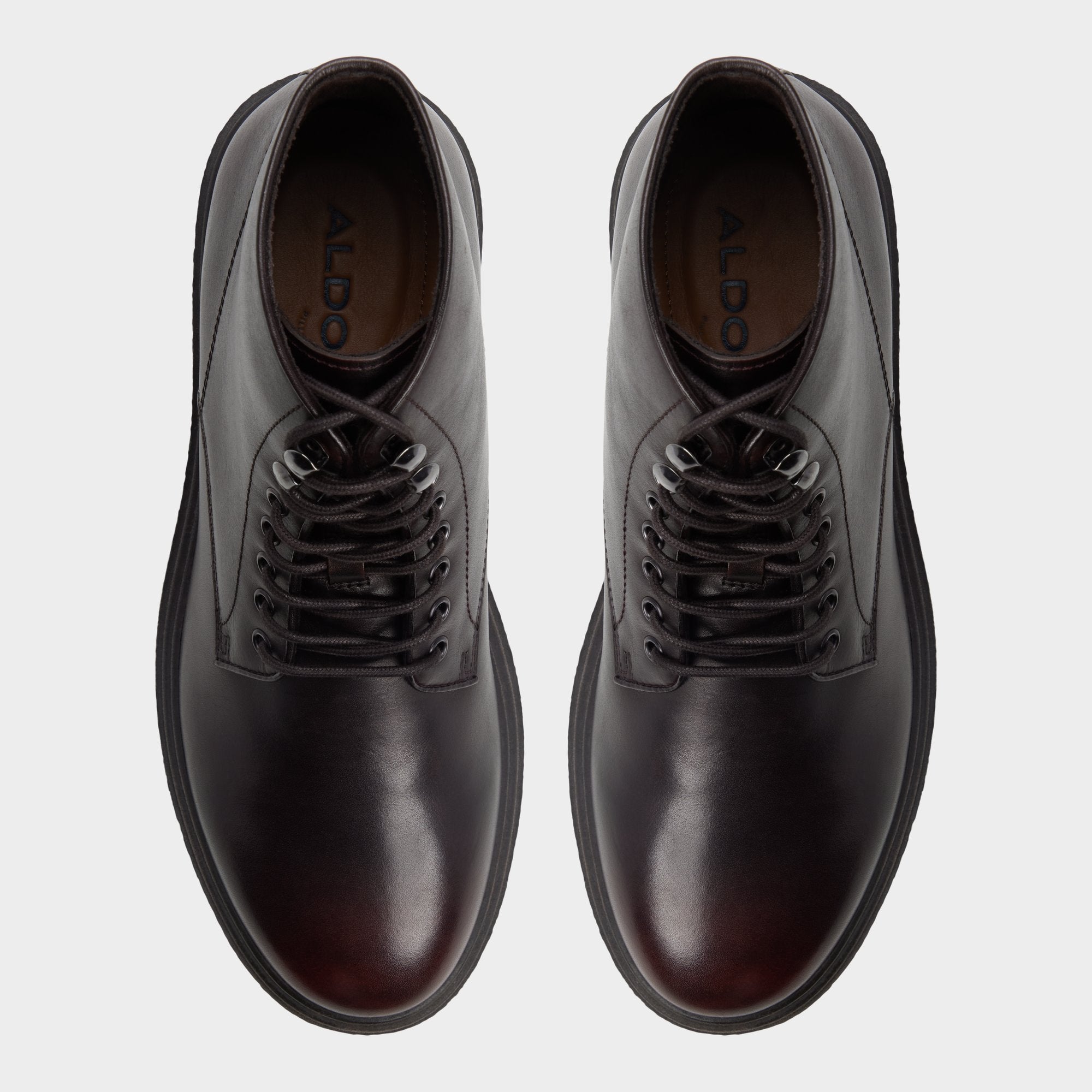 Walton in Dark Brown - Lace-up boot